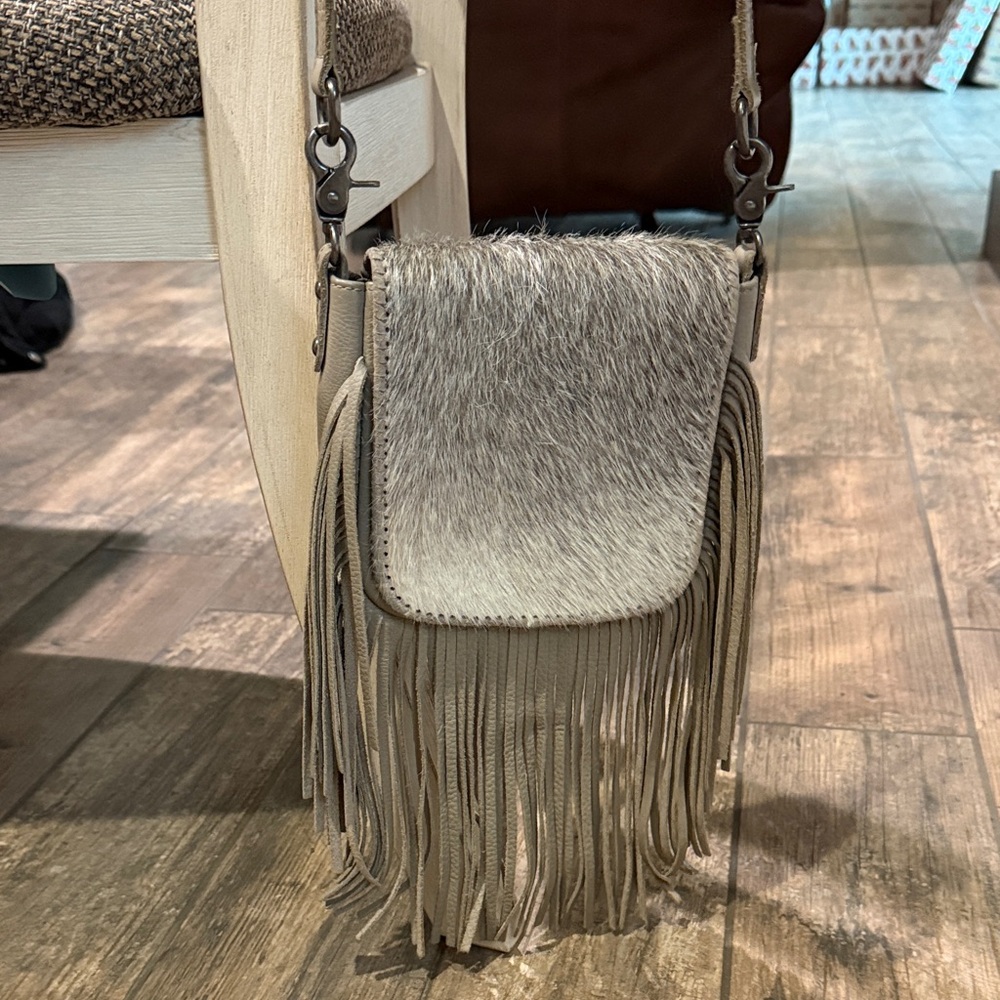 Montana West Cowhide Crossbody Bag